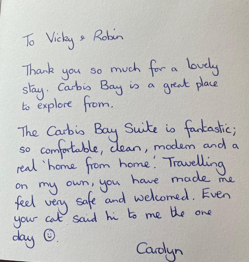 Carbis Bay Suite, Carbis Bay, St Ives, Free Parking, Near Beach Dış mekan fotoğraf